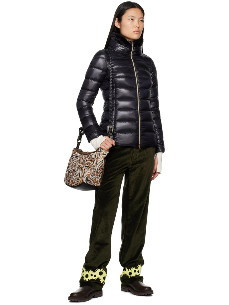 Herno Black Claudia Down Jacket outlook