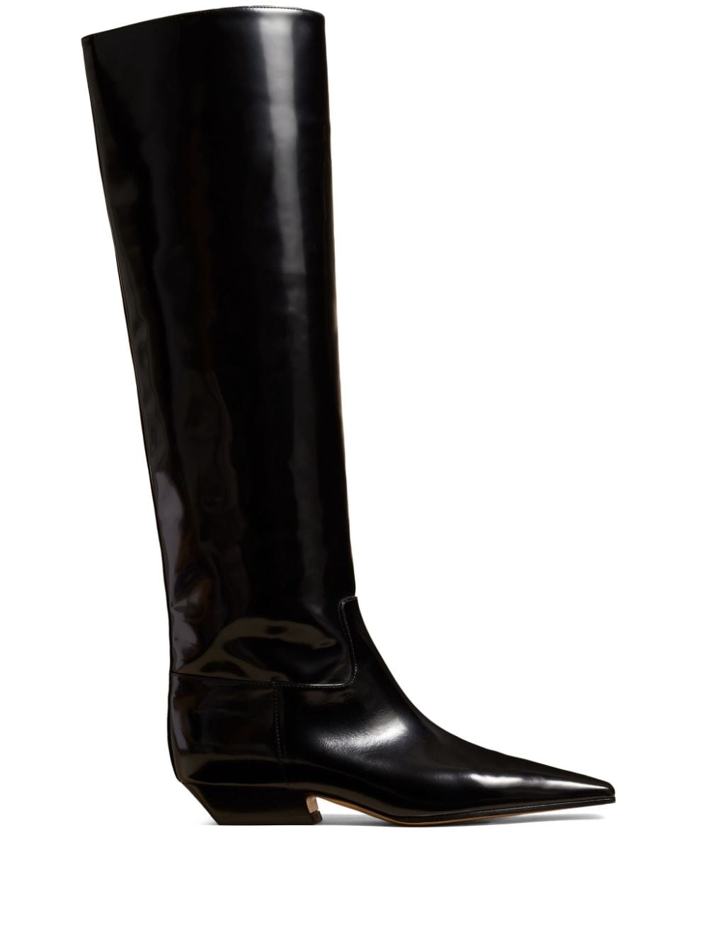 The Marfa knee-high leather boots - 1