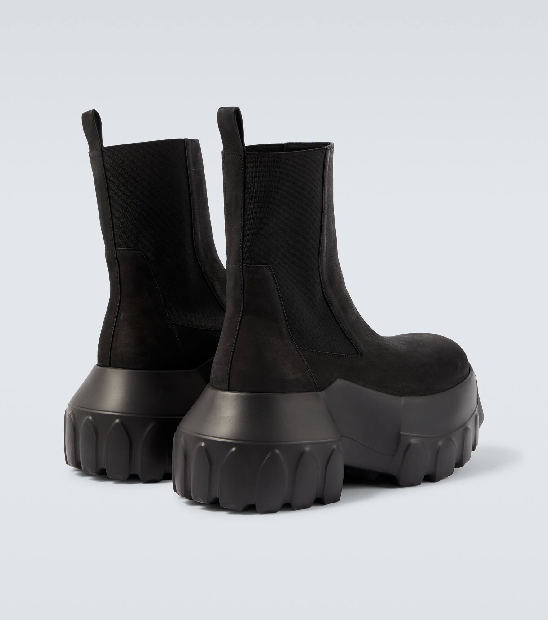 Beatle Mega Tractors leather Chelsea boots - 6