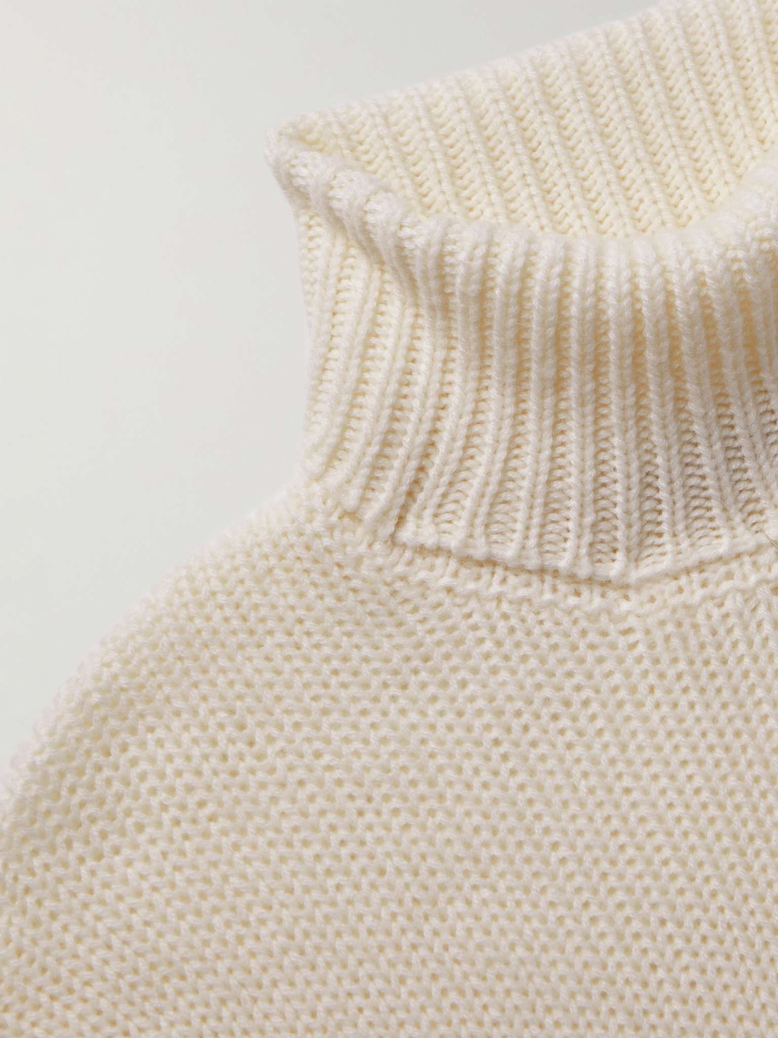 Cashmere Rollneck Sweater - 4