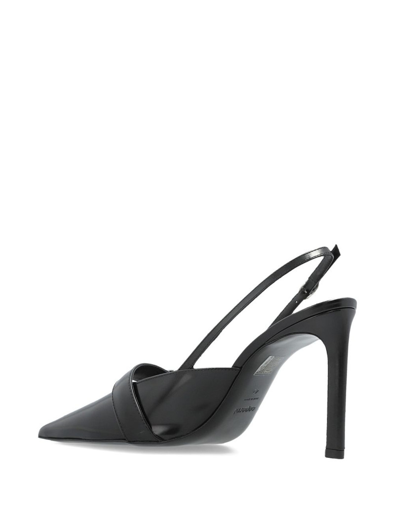 110mm slingback pointed-toe pumps 4
