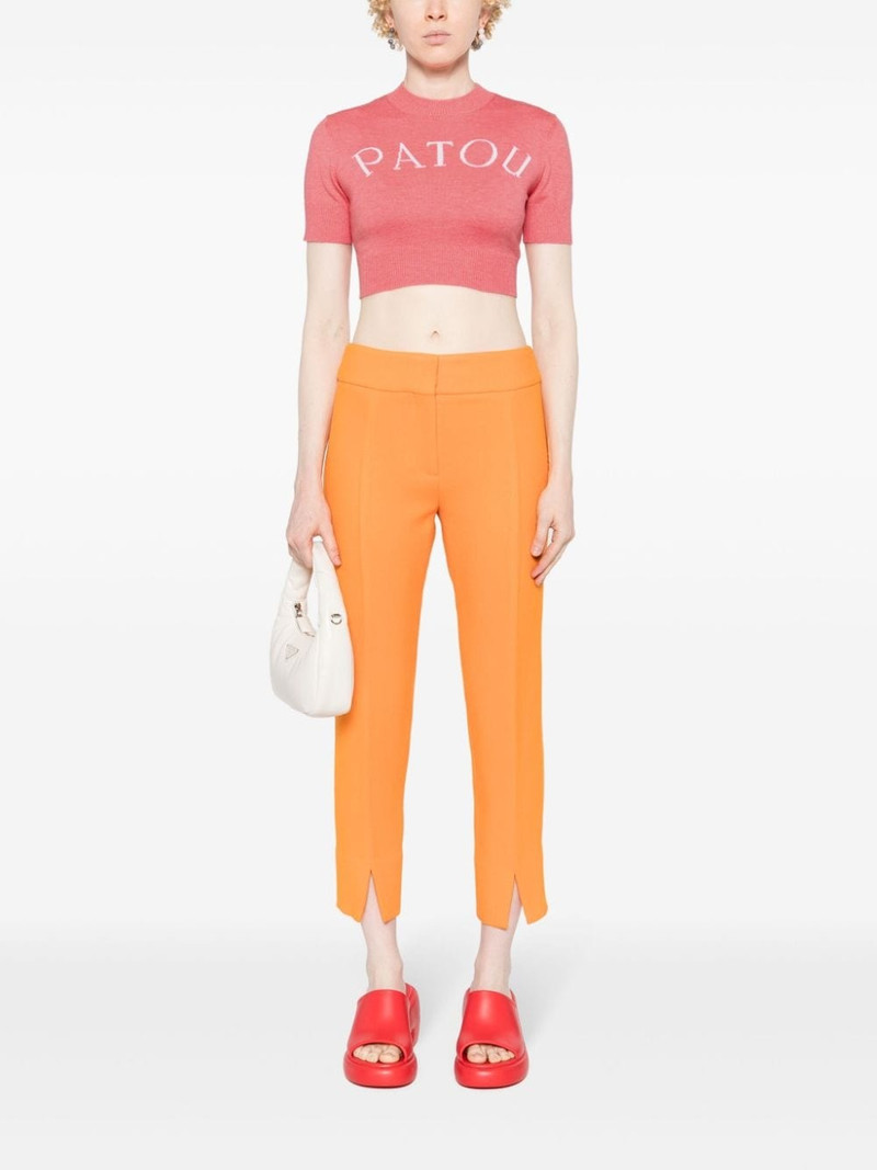 PATOU intarsia-knit top outlook