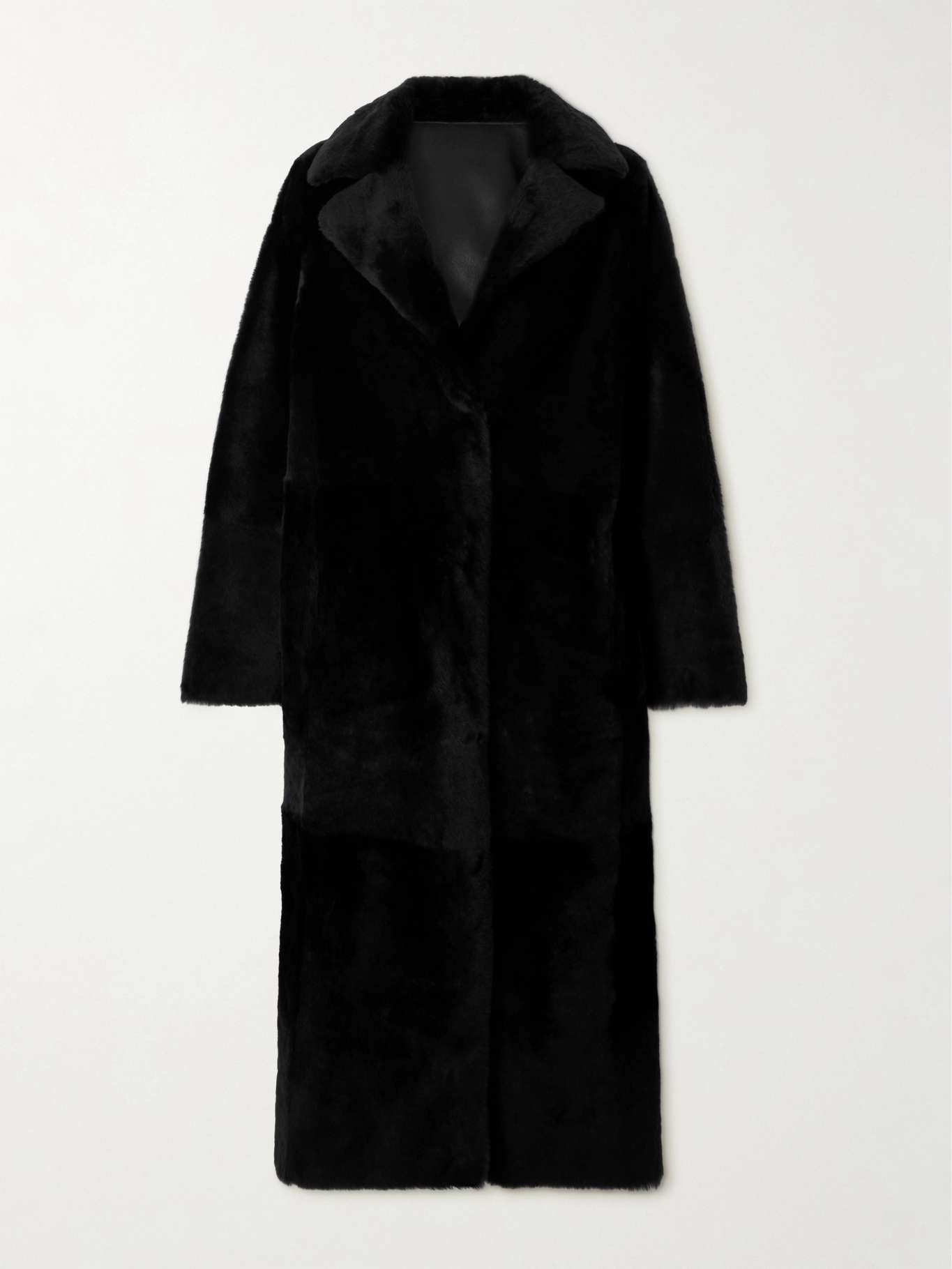 Reversible shearling coat - 1
