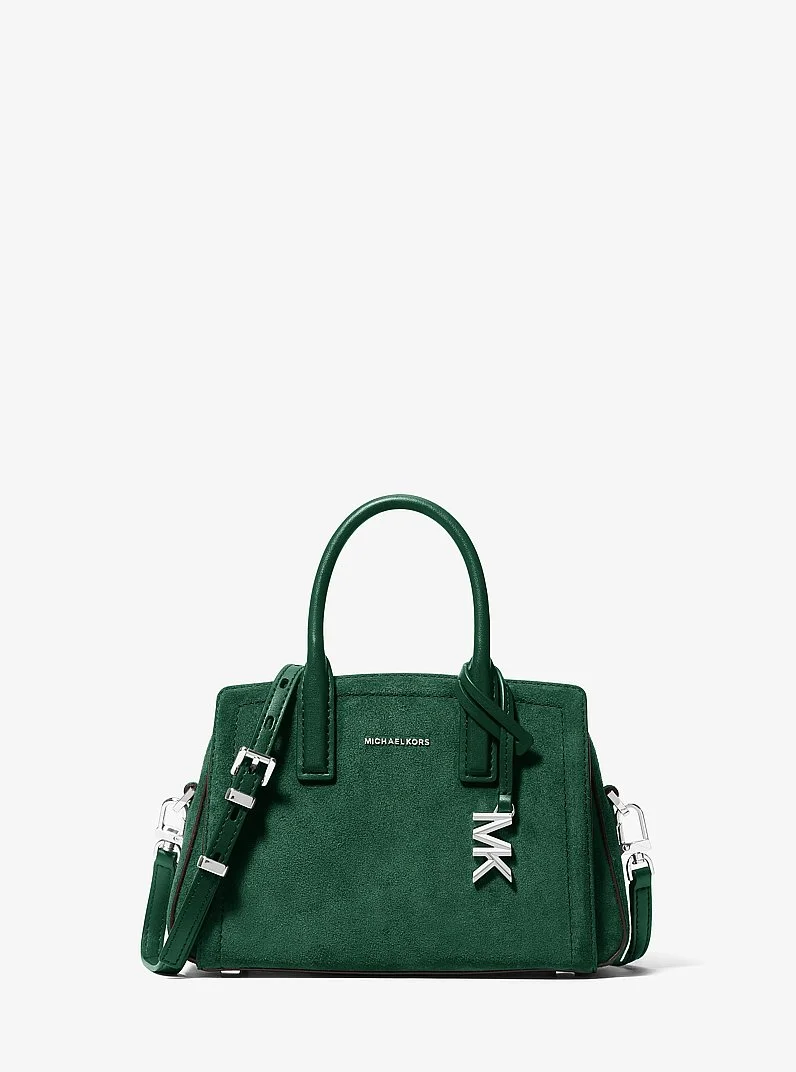 Laila Extra-Small Suede Crossbody Bag - 1