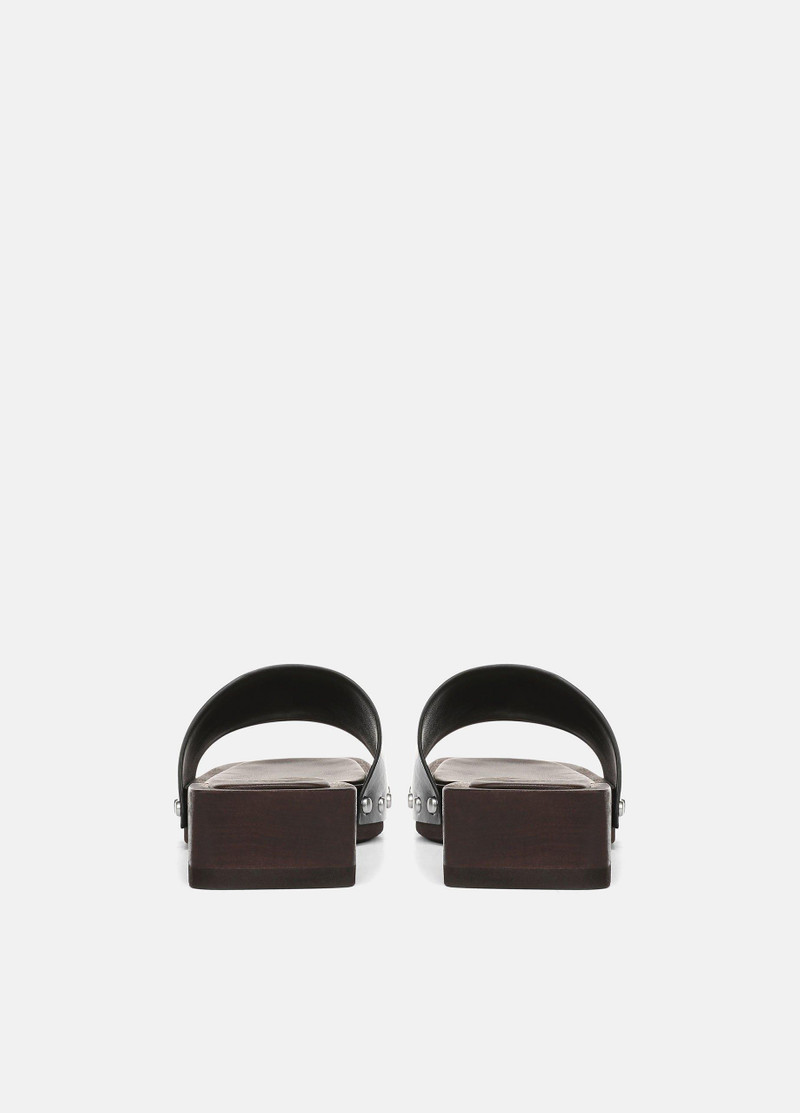Vince Barbara Patent Leather Slide Sandal outlook