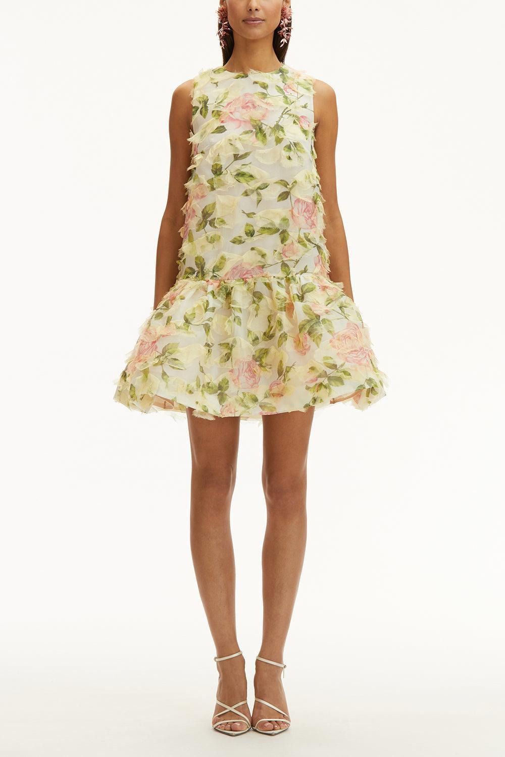 Sleeveless English Rose Dress - 2