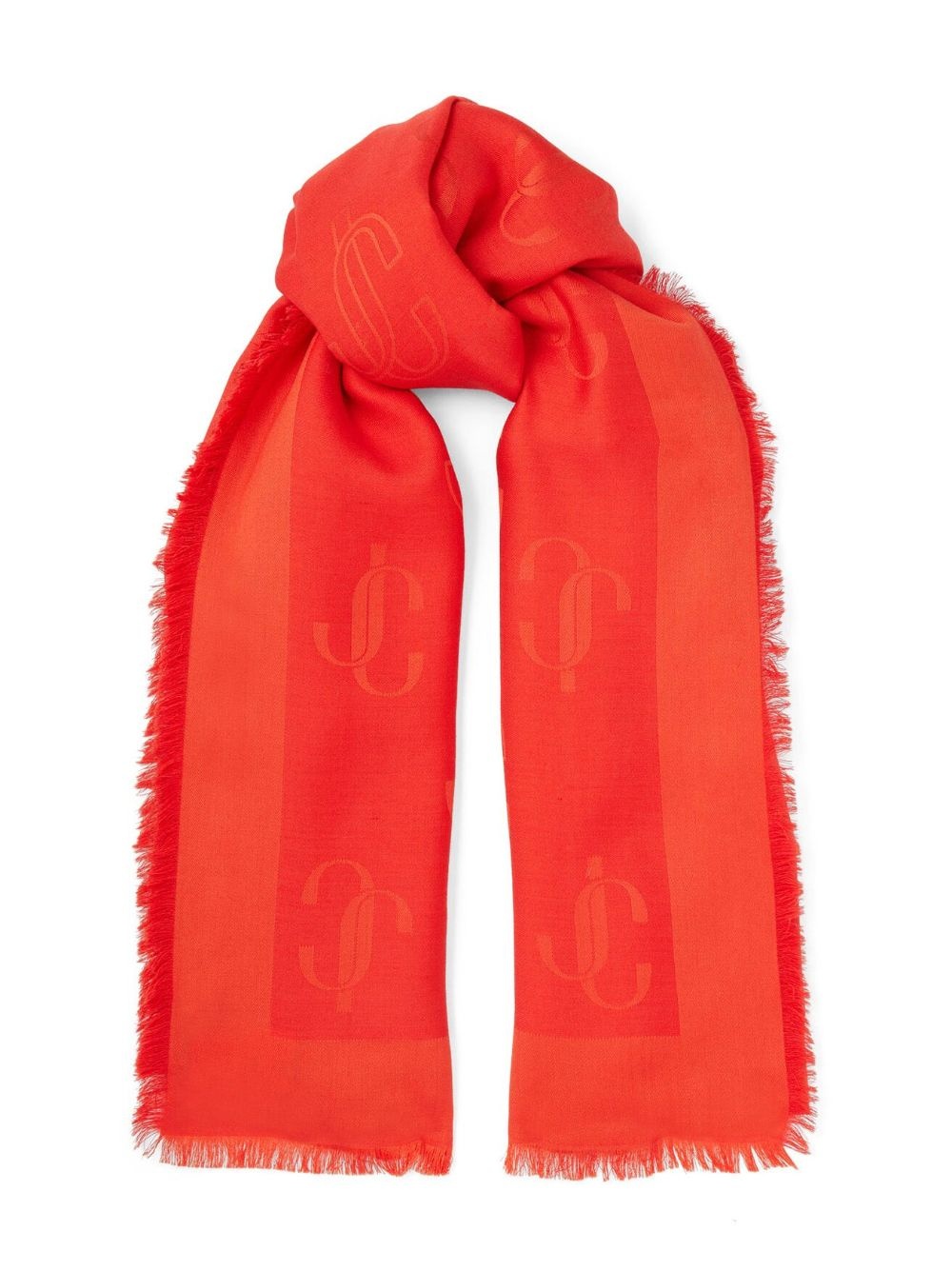 Emani monogram scarf - 2