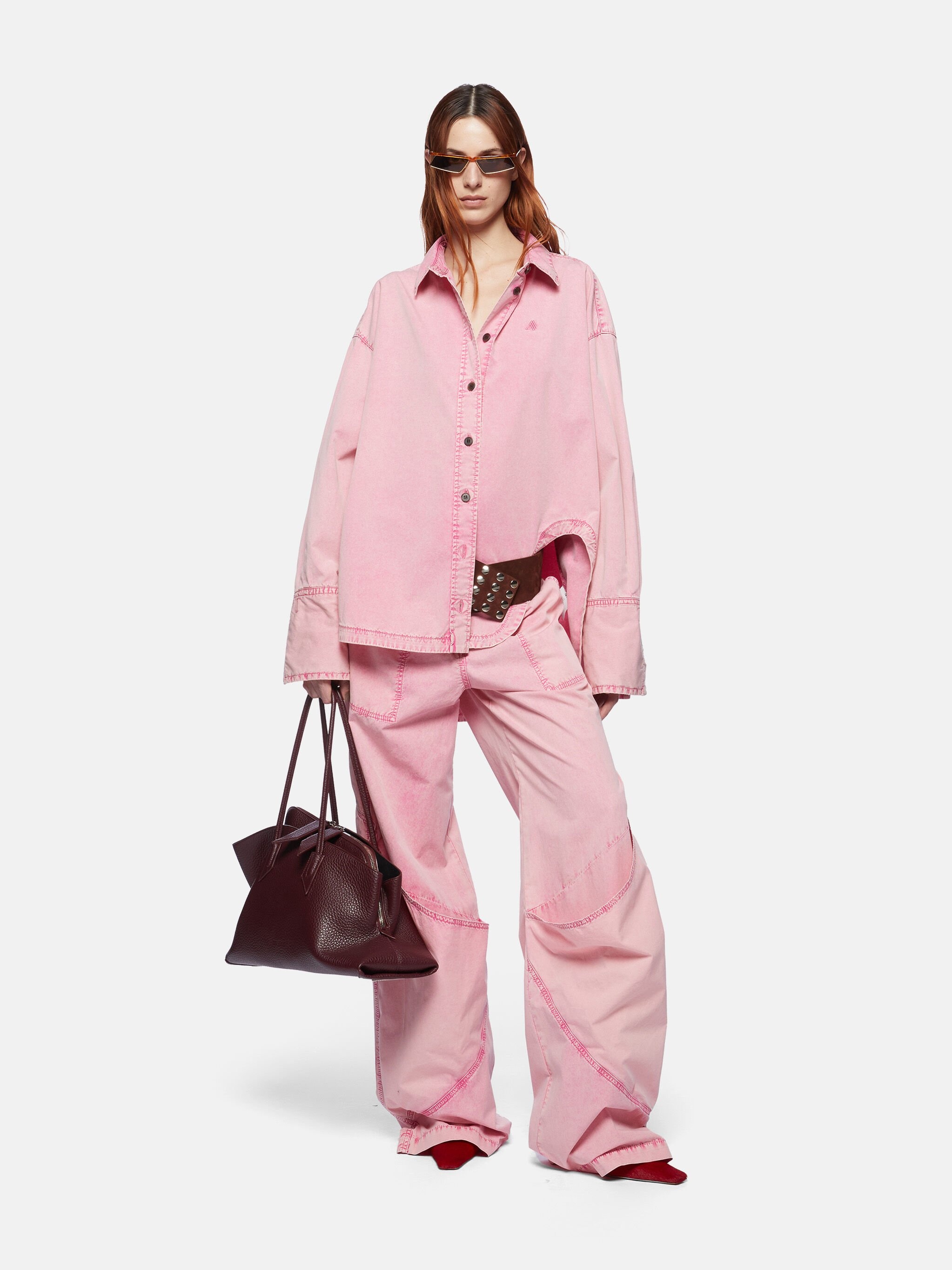 "DIANA'' PINK SHIRT JACKET - 2