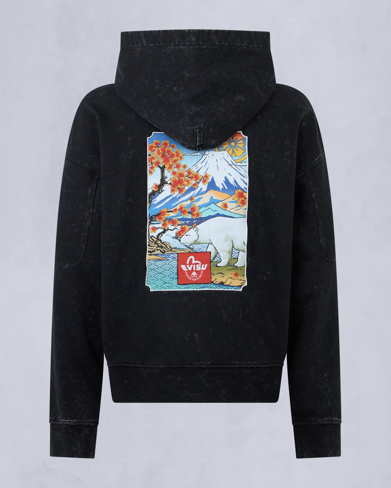 EVISU X MOOSE PULLOVER HOODIE 7