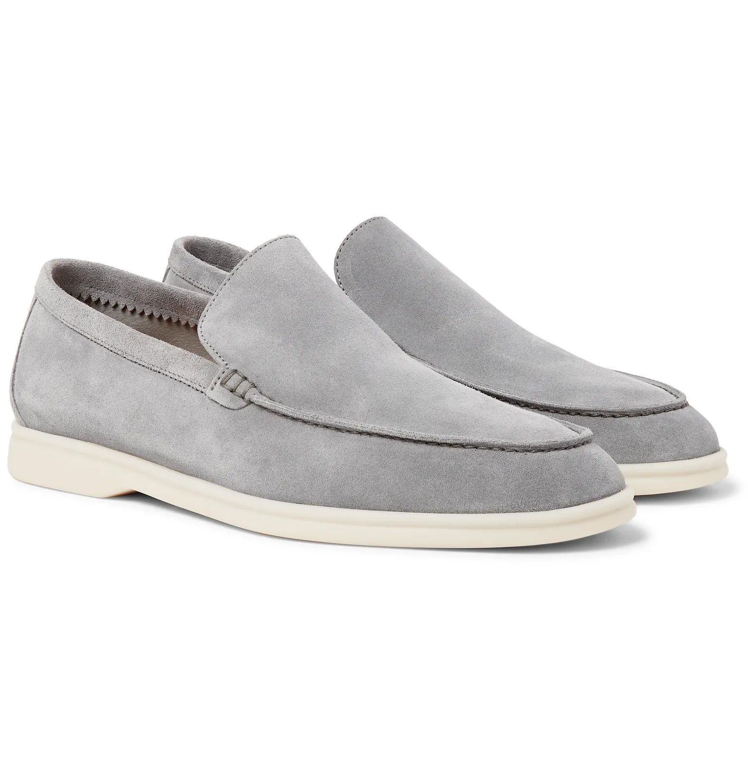 Summer Walk Suede Loafers - 26