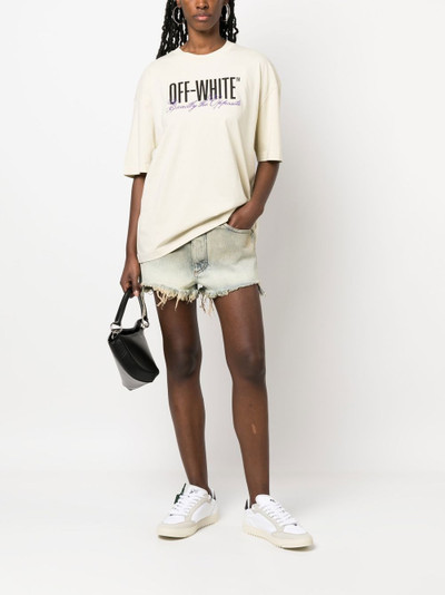 Off-White Laundry raw-hem shorts outlook