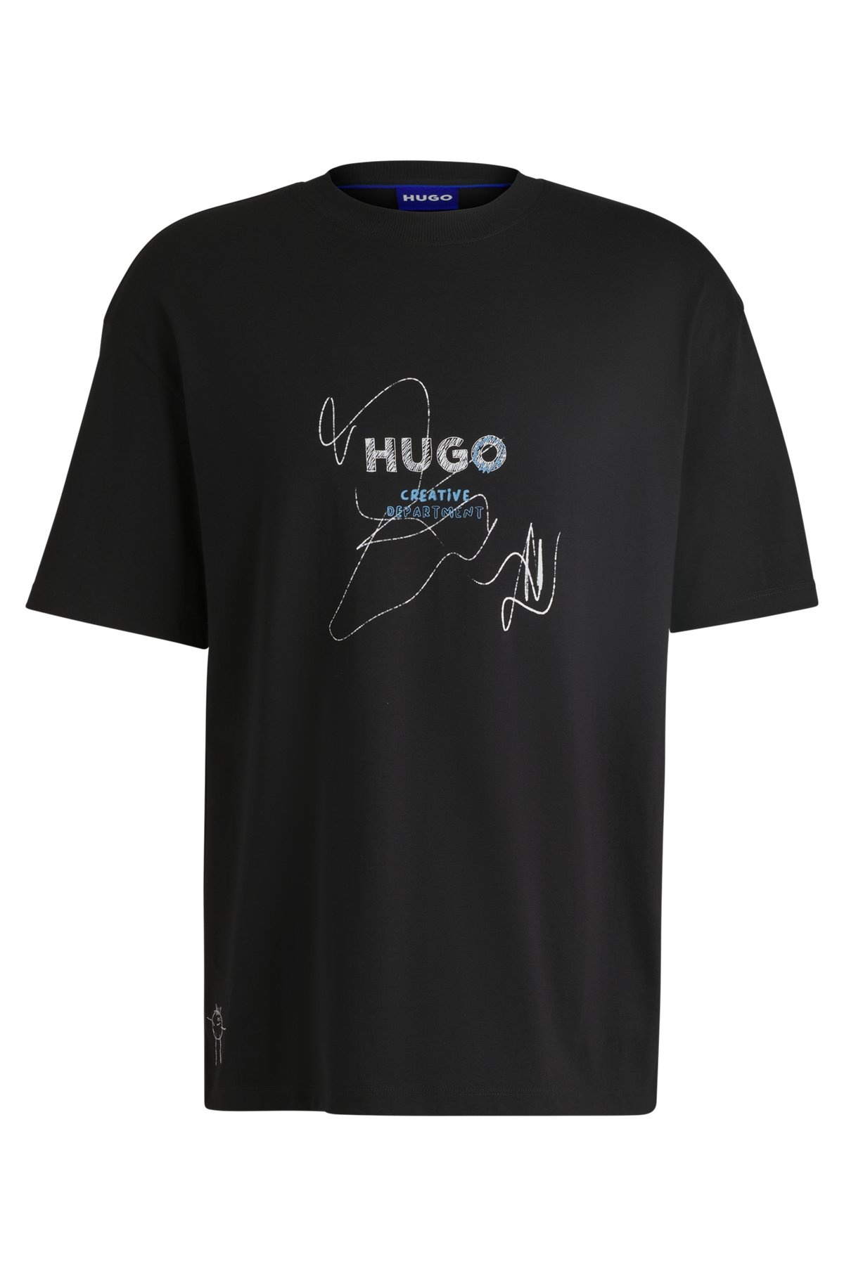 COTTON-JERSEY T-SHIRT WITH SEASONAL ARTWORK - 1