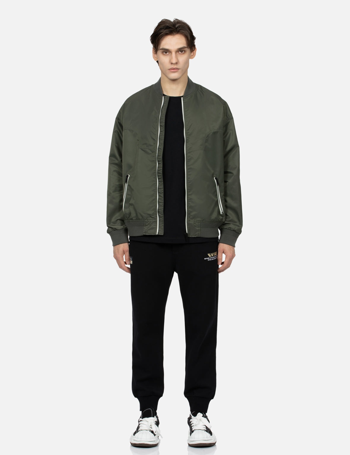 Kamon Brocade Daicock Insert Relax Fit Bomber Jacket - 6