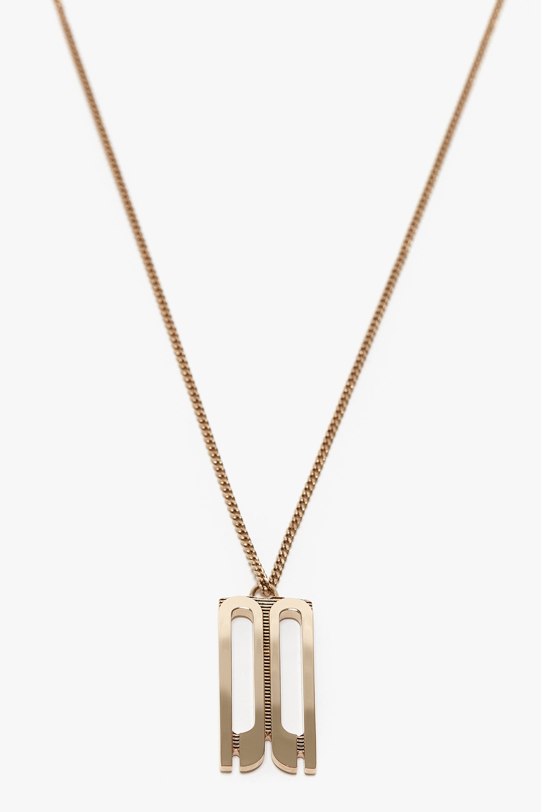 Exclusive Frame Necklace In Gold - 3