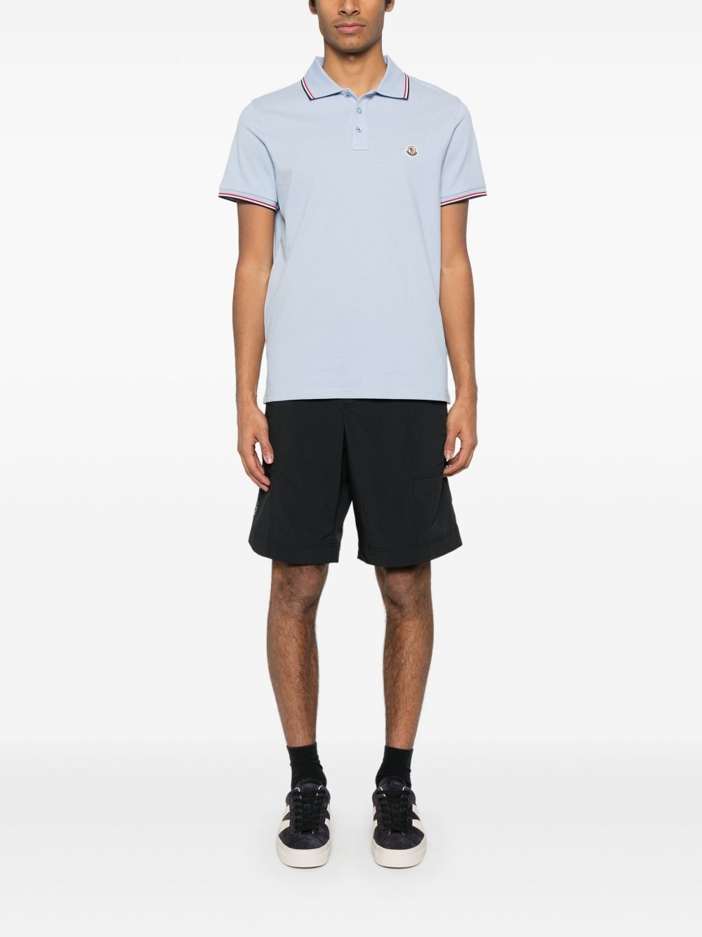 raised-logo shorts - 2