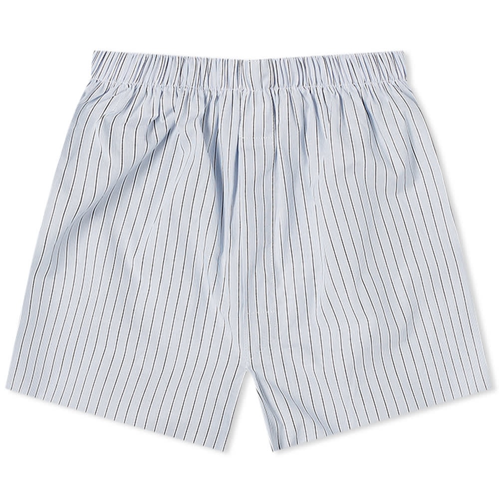 Sunspel Dobby Stripe Boxer Short - 1