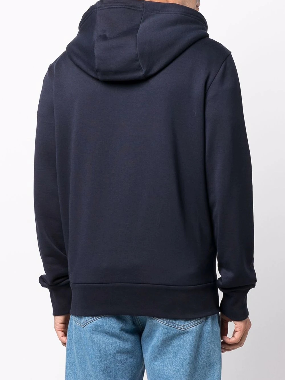 drawstring zipped hoodie - 4