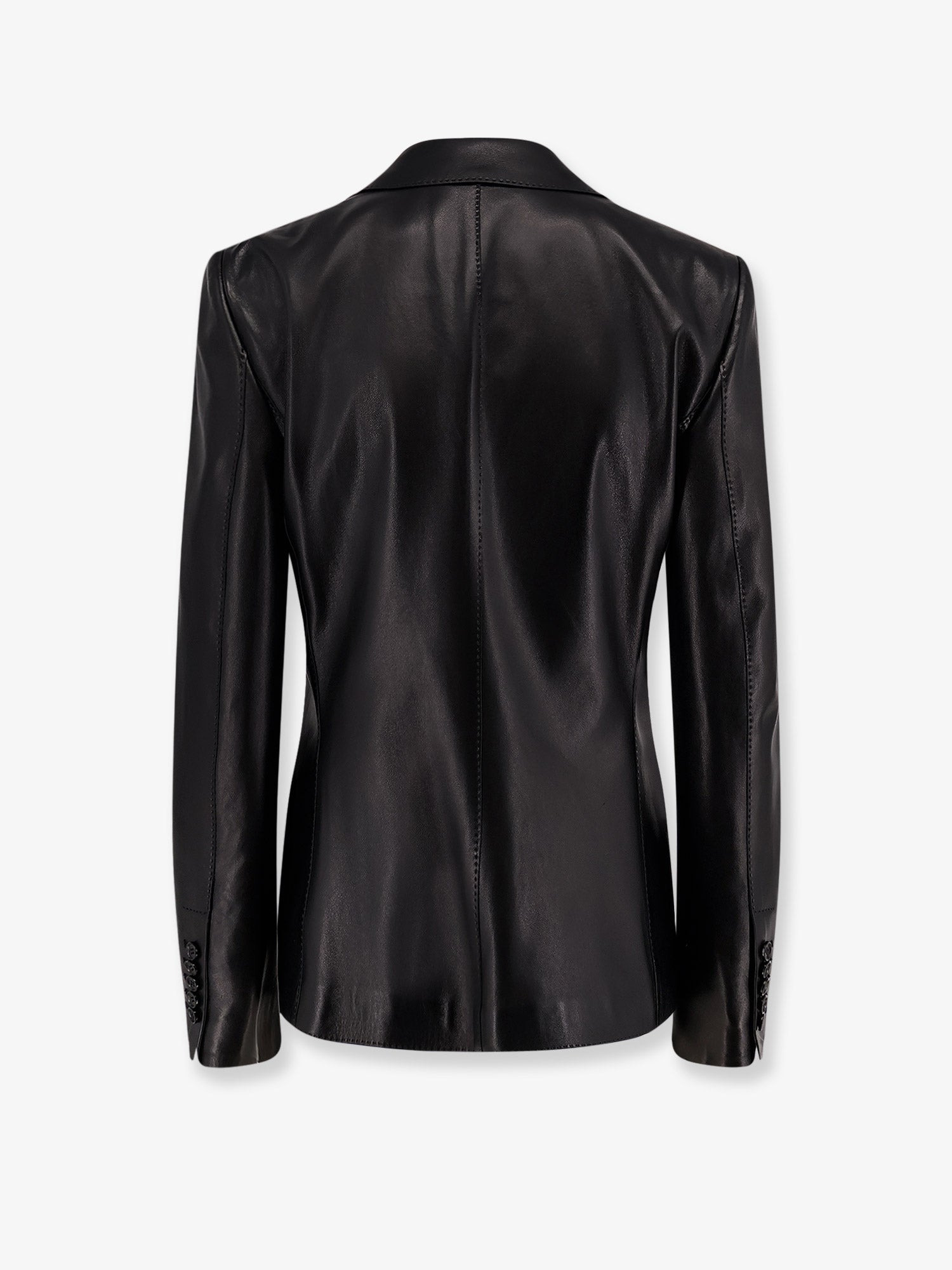 Leather Blazer - 4