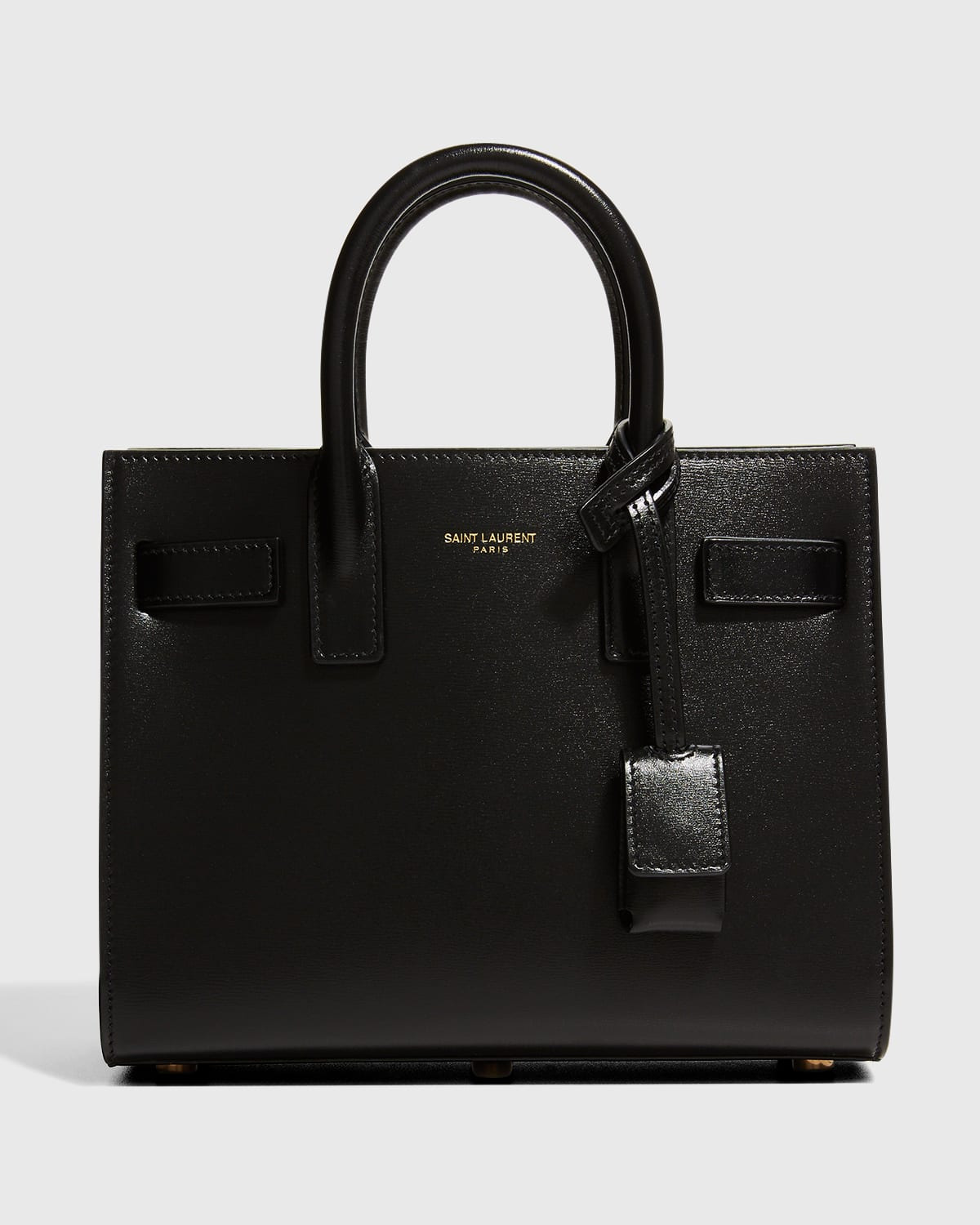 Sac De Jour Nano Top-Handle Bag in Smooth Leather - 1