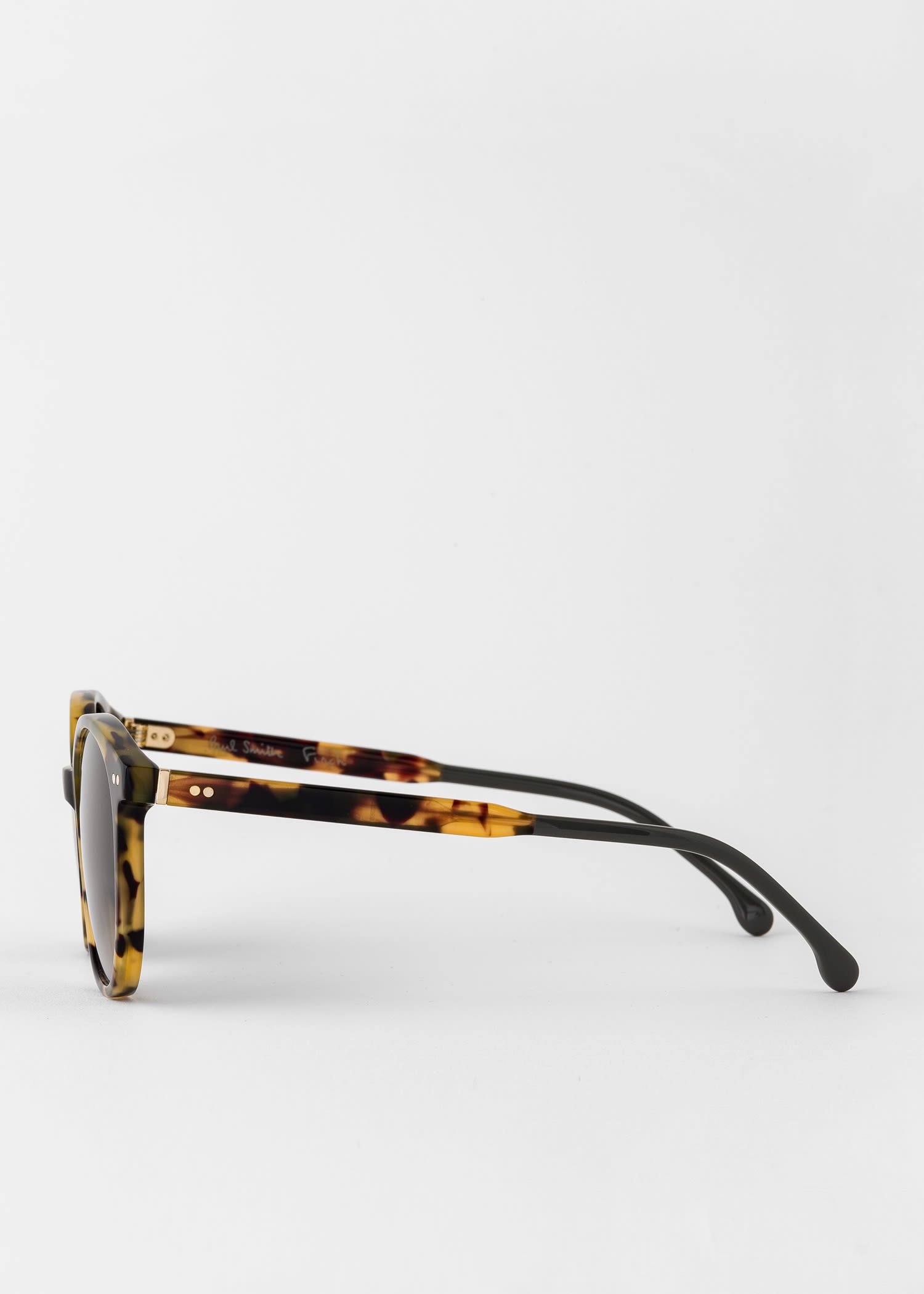 Havana Khaki 'Finch' Sunglasses - 4