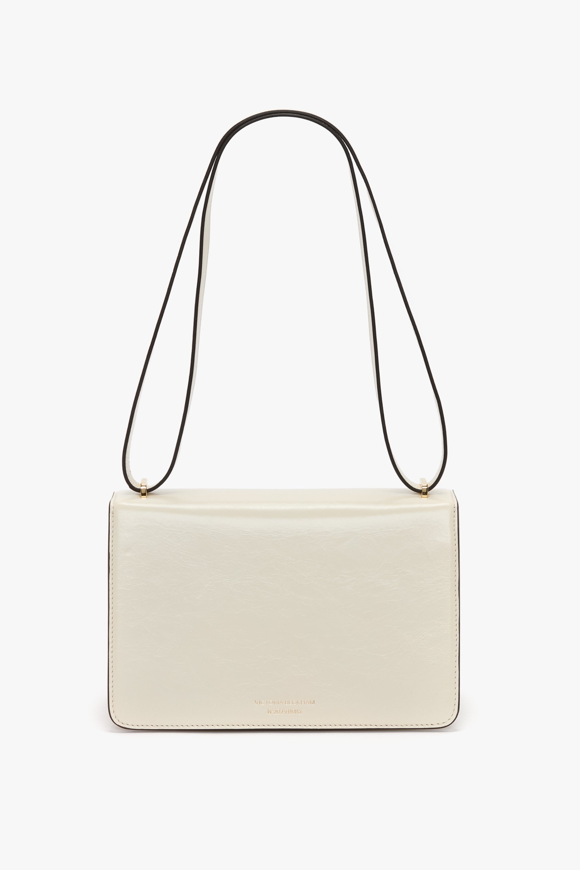 202 Crossbody Bag In Ivory Distressed Leather - 5