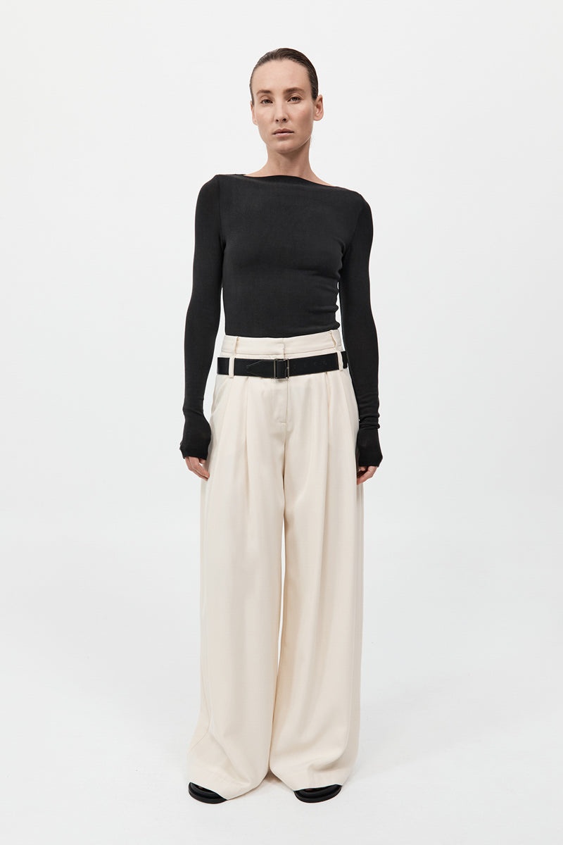 Double Loop Pants - Off White - 2