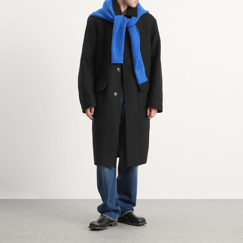 Dries Van Noten Dries Van Noten Wool Twill Overcoat outlook