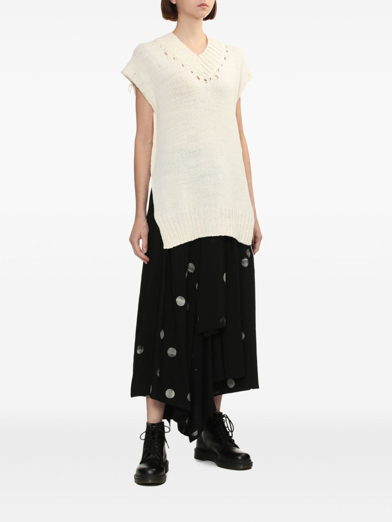 Y's V-neck top outlook