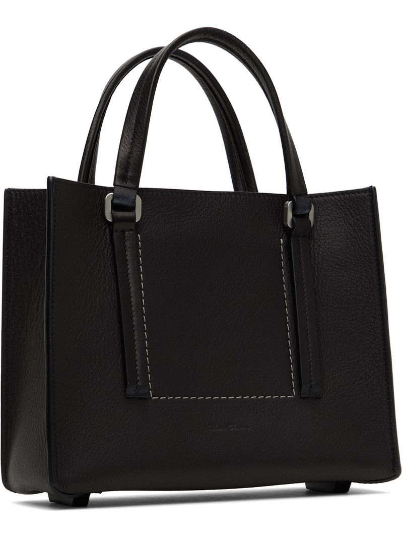 Rick Owens Black Hollywood Mini Edith Shopper Tote outlook