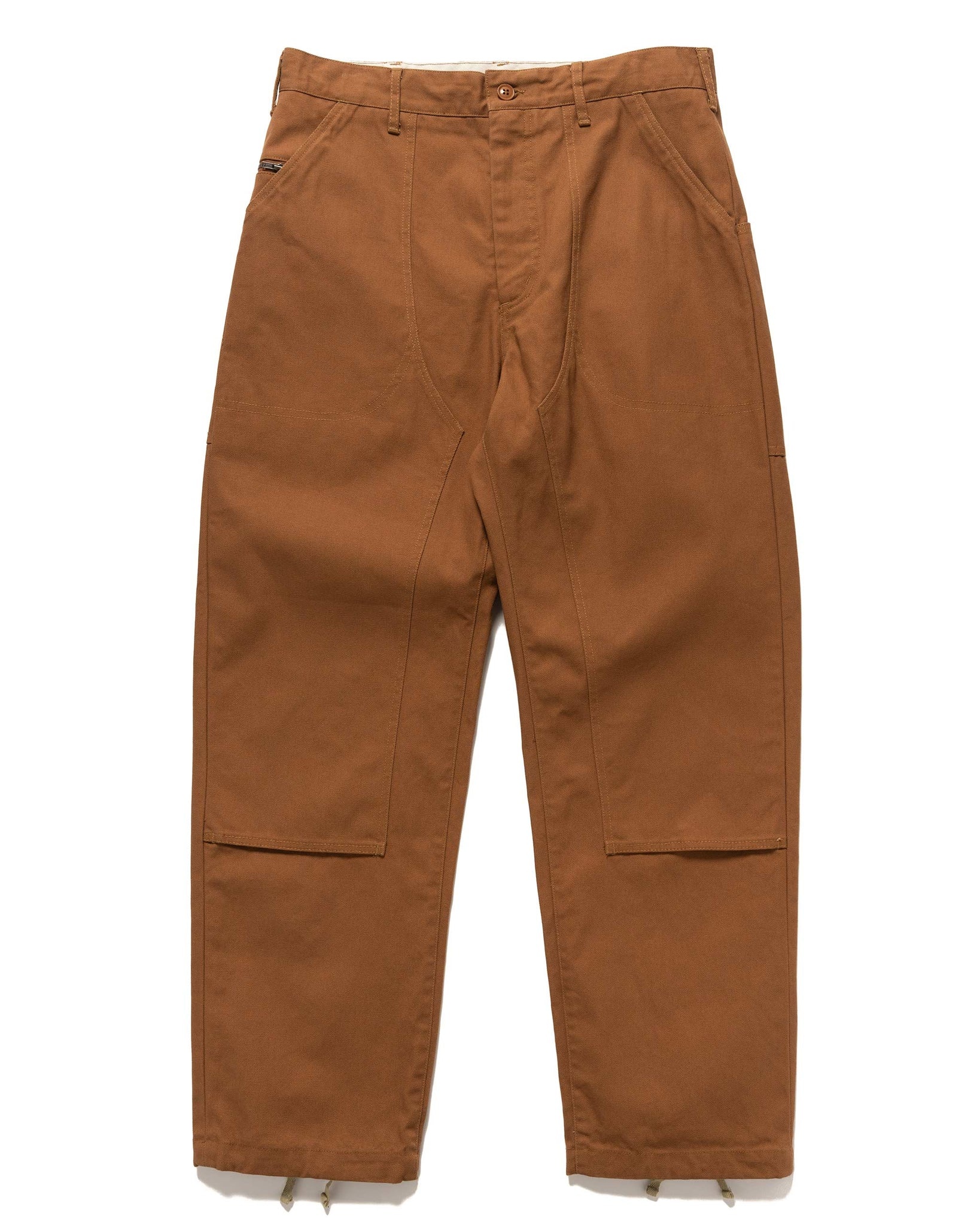 Engineered Garments Climbing Pant 12oz Duck Canvas Brown, havenshop