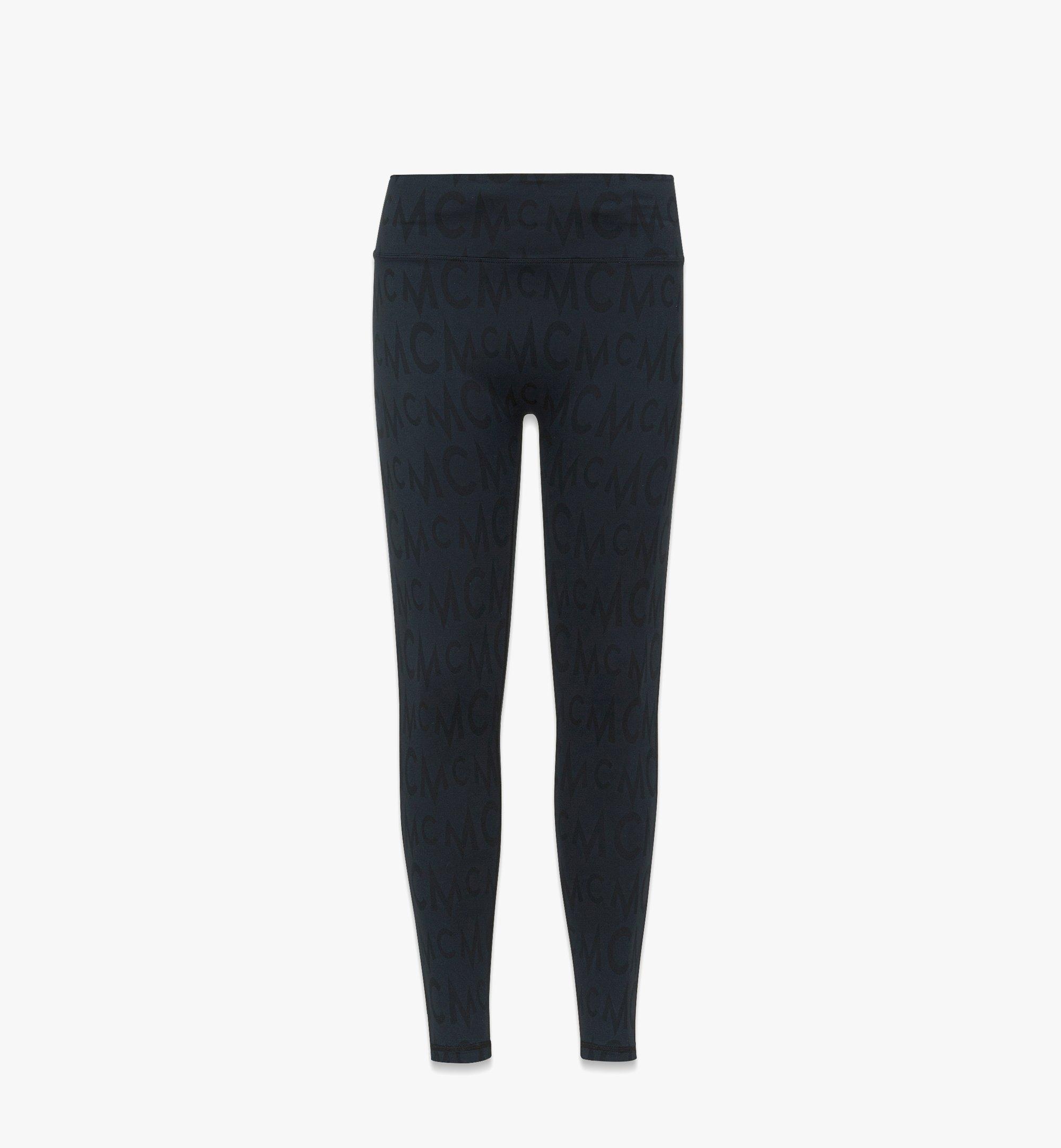 Monogram Leggings in Recycled Nylon - 1