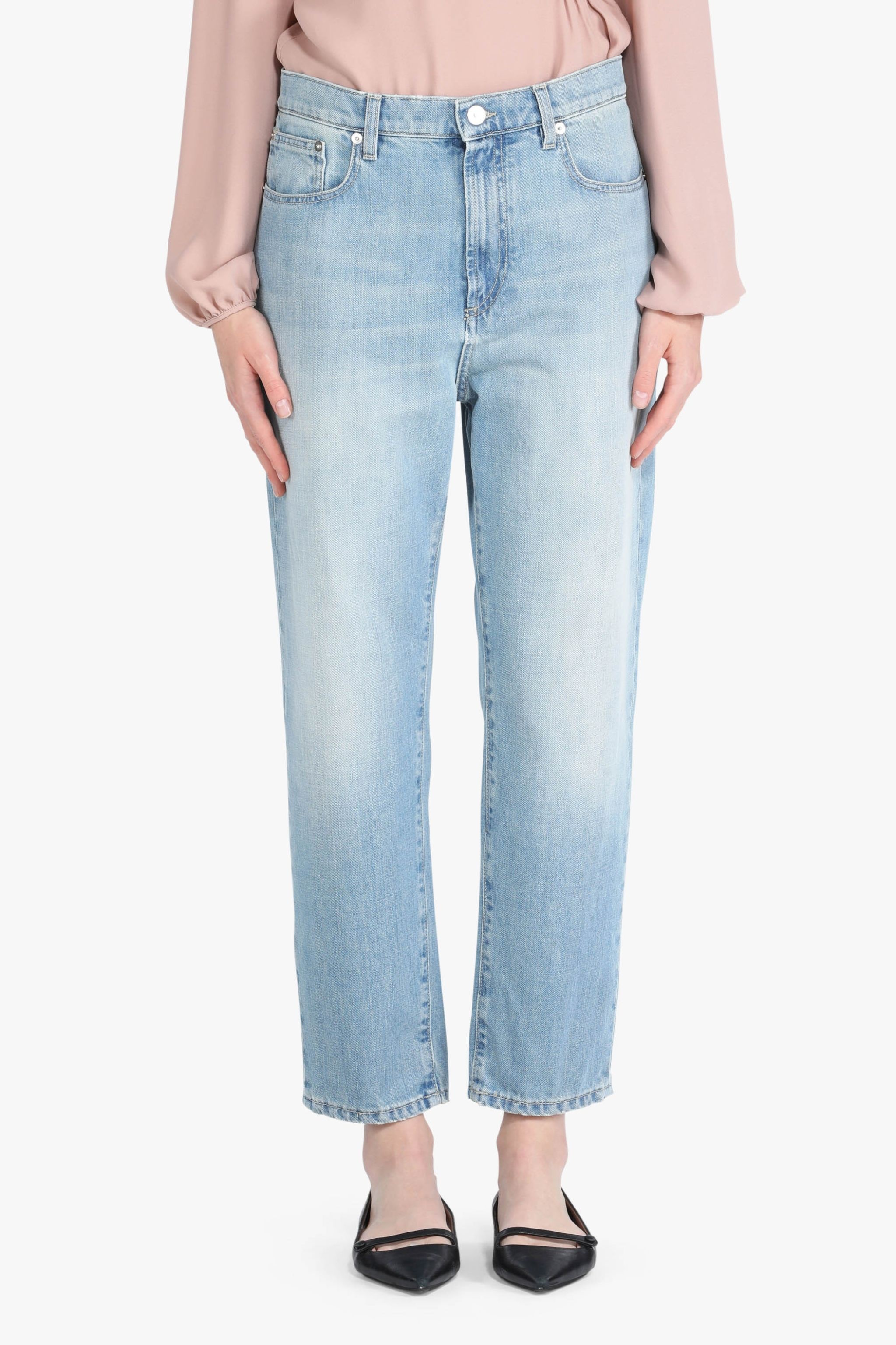 STRAIGHT-LEG JEANS - 1