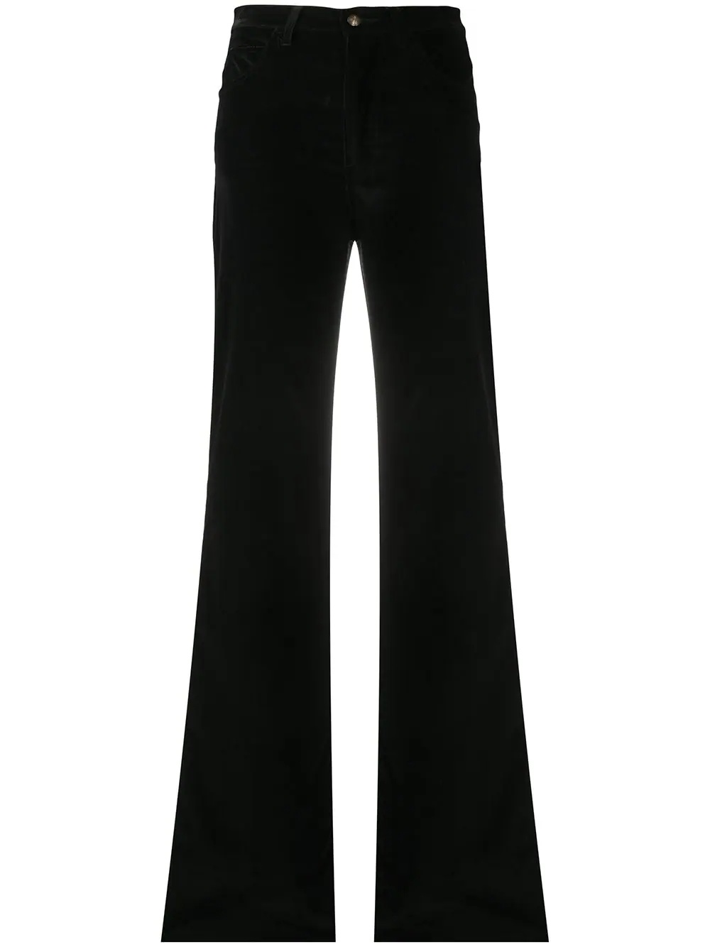   bootcut corduroy trousers   - 1