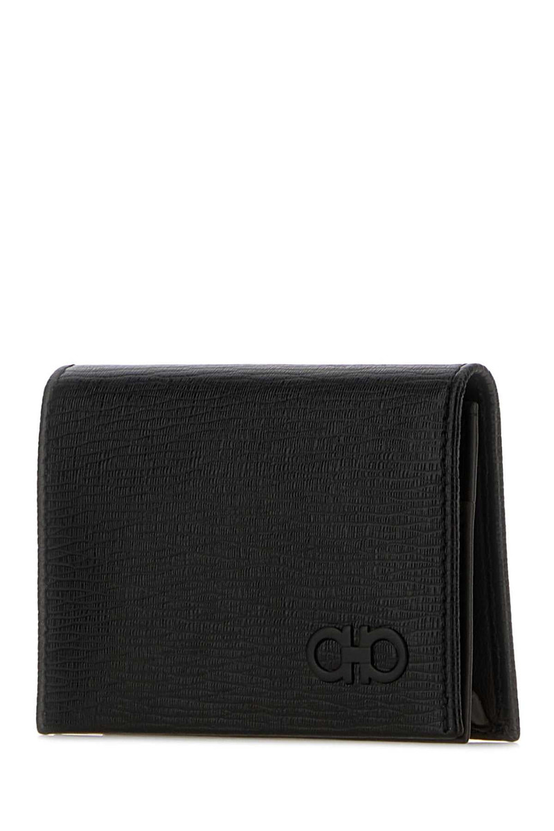 Black Leather Card Holder Neroolddarkrainnero50 Portafogli 2