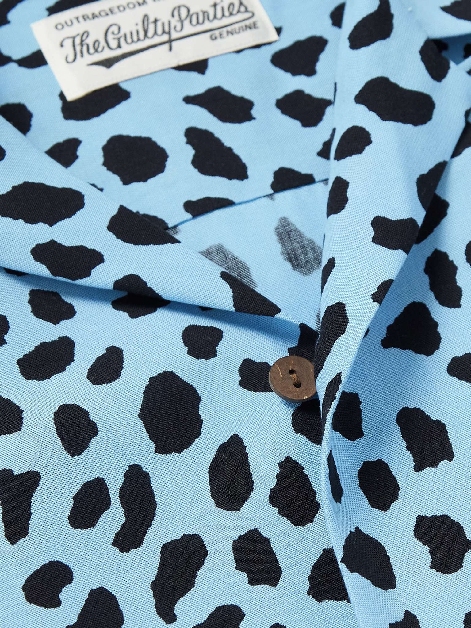 Camp-Collar Leopard-Print TENCEL™ Lyocell Shirt - 5