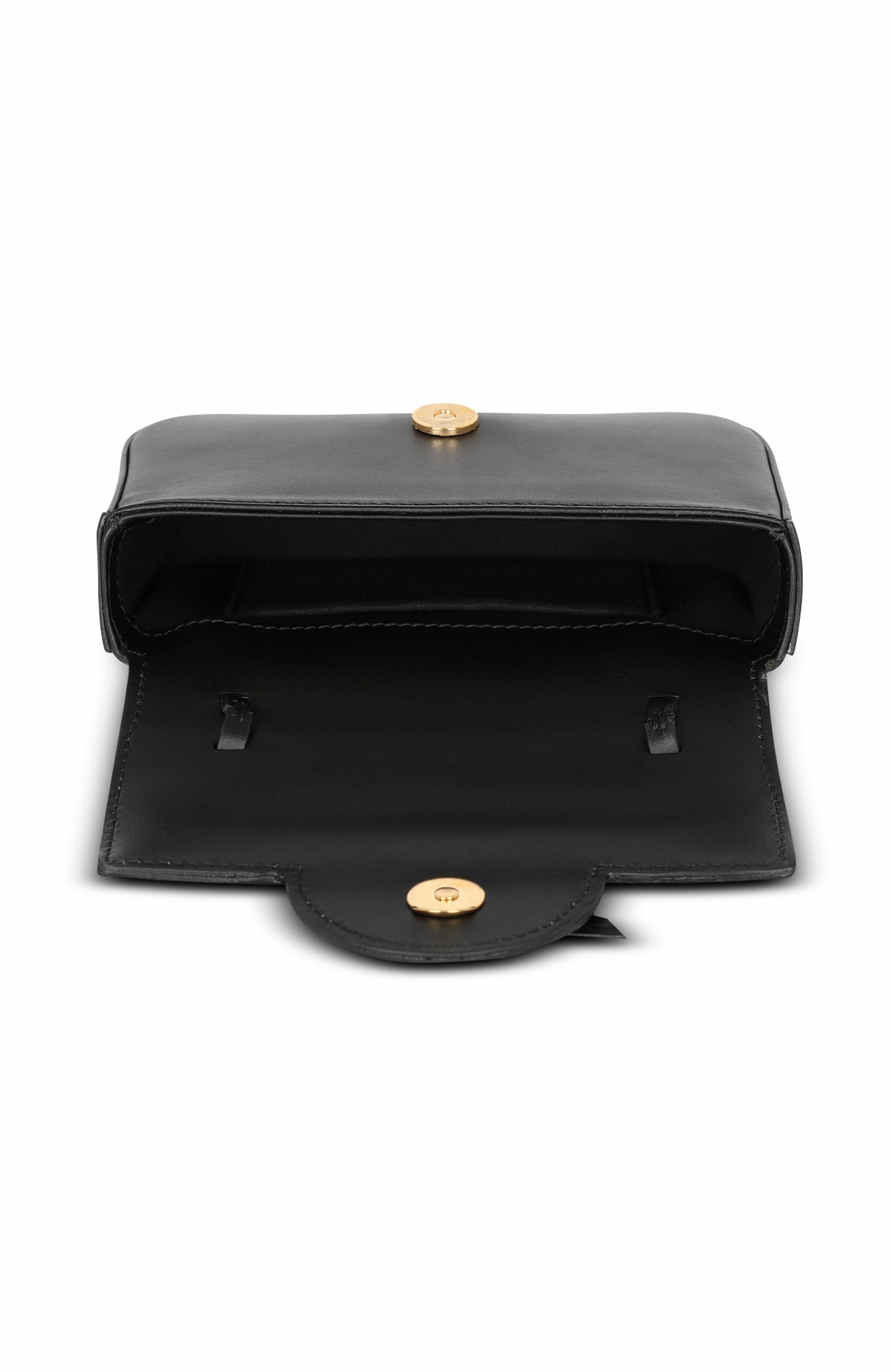 Balmain B-Buzz mini leather bag in Black at Nordstrom - 3