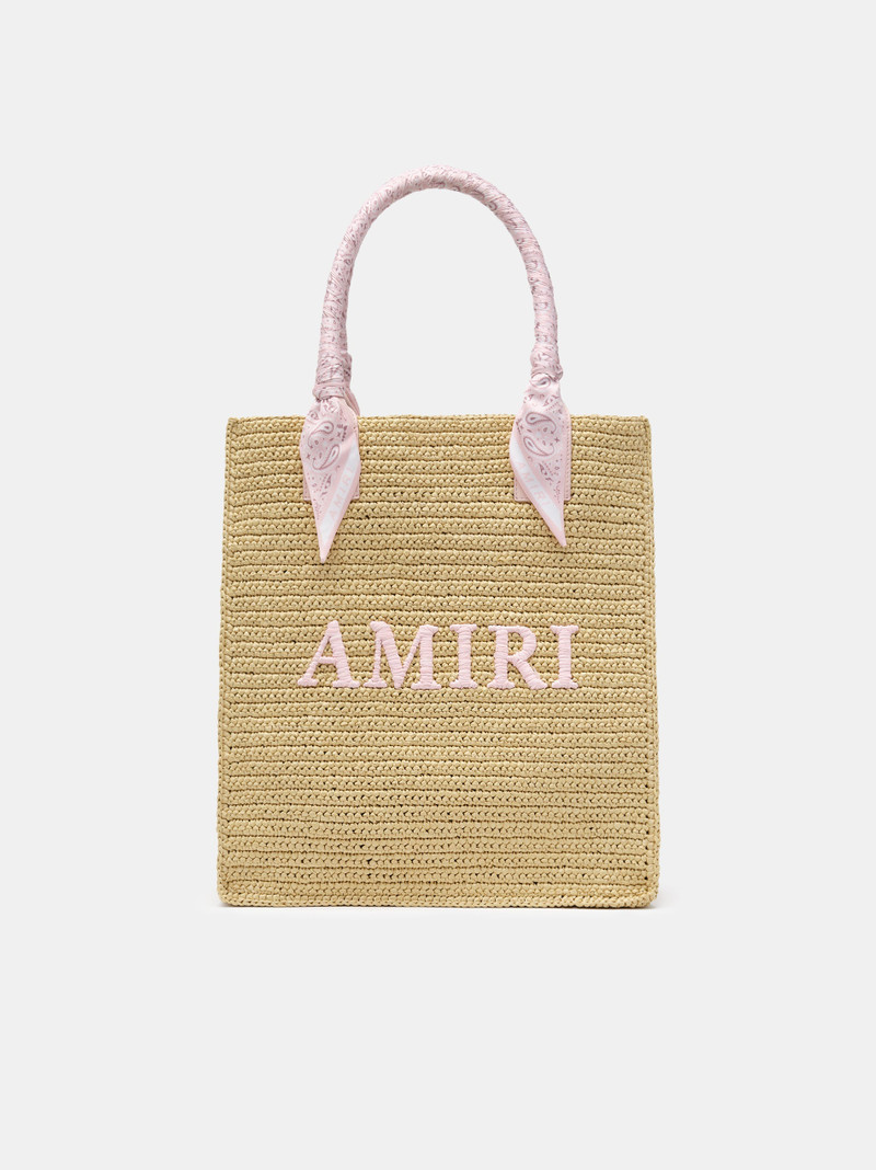 AMIRI RAFFIA TOTE 1