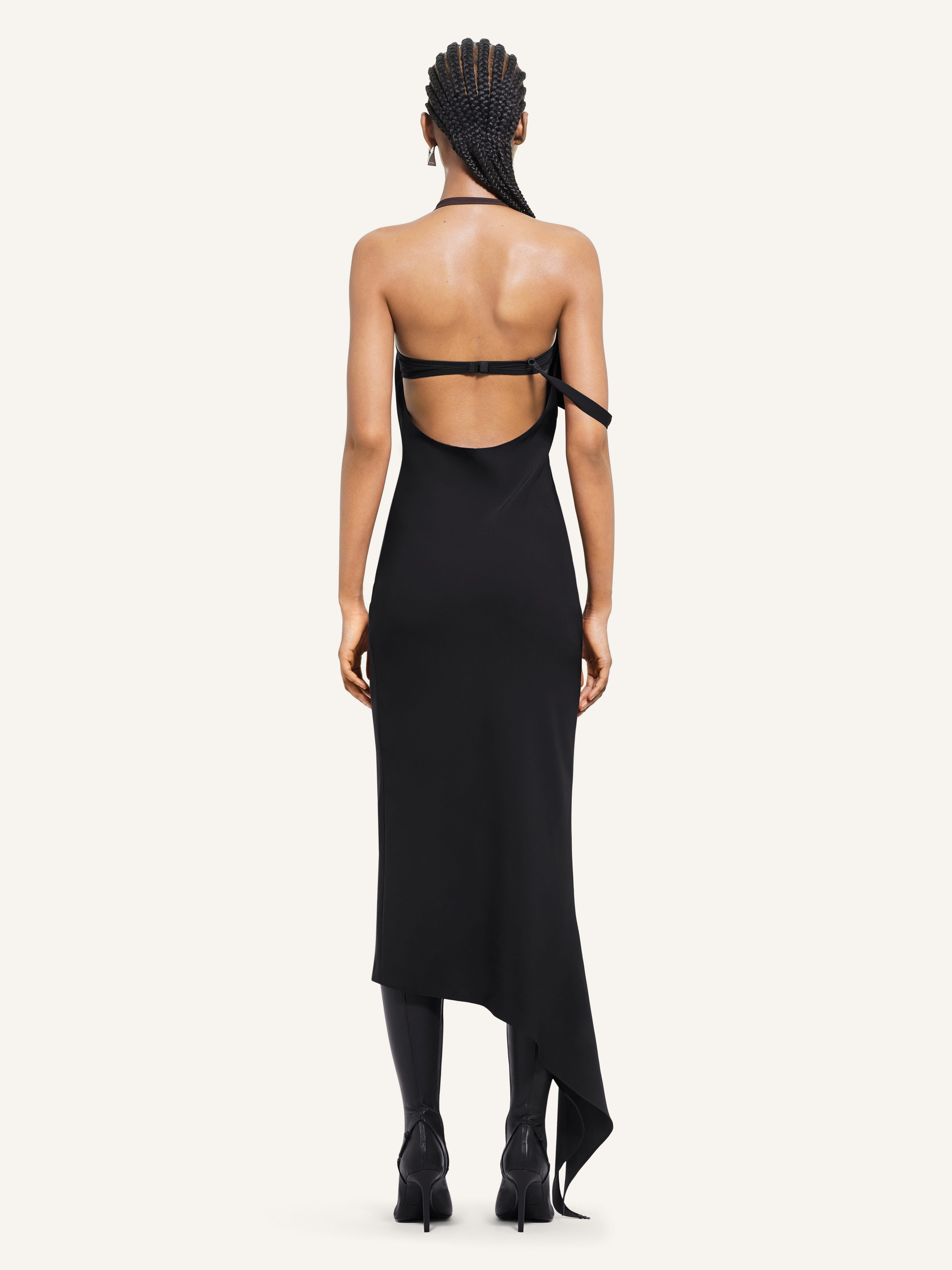 UNDRESSED LONG CREPE DRESS - 4