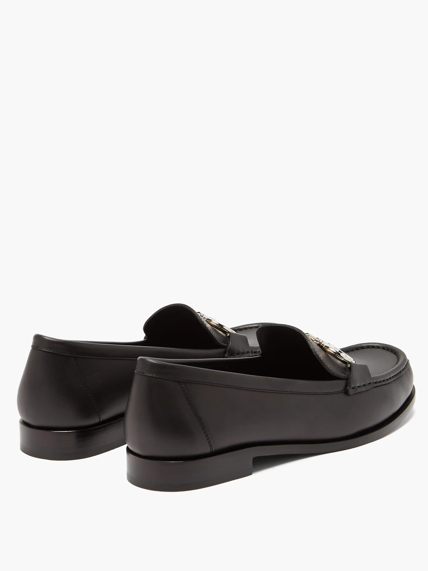 Gancio Bit leather loafers - 4