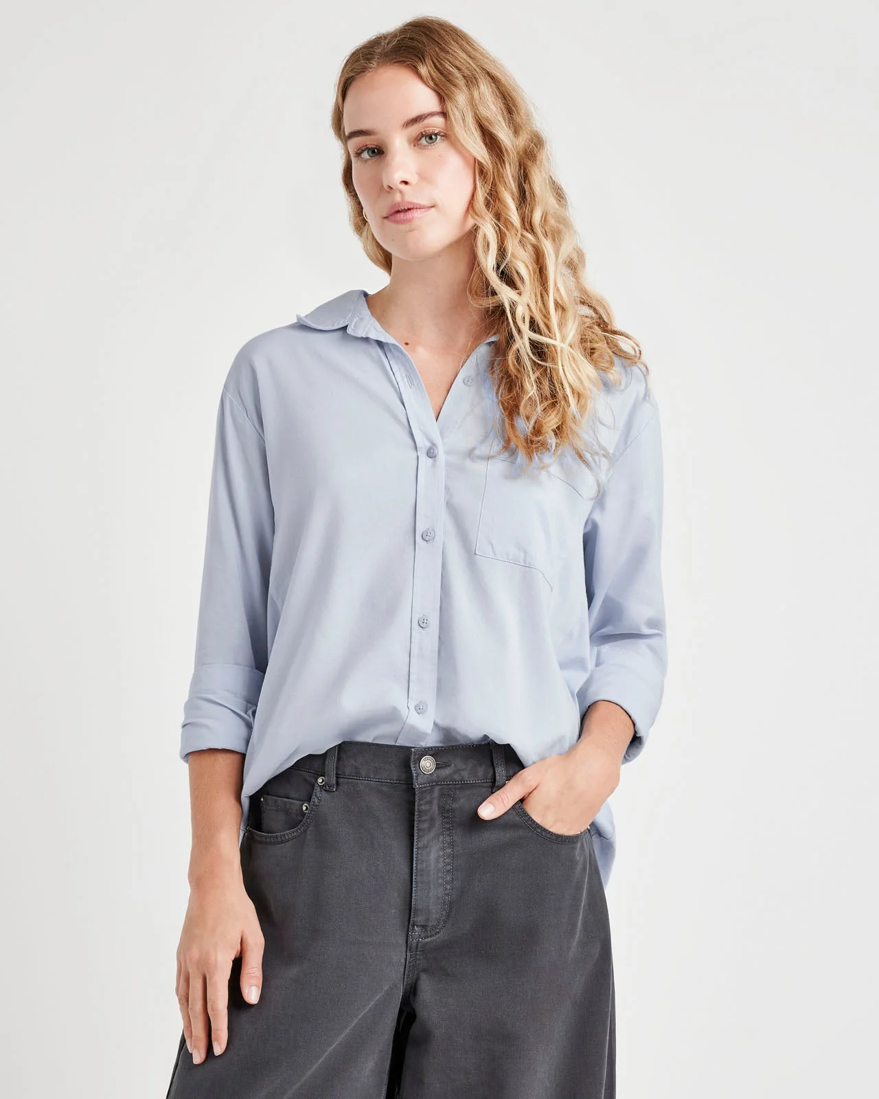 Reese Button Down Shirt - 1