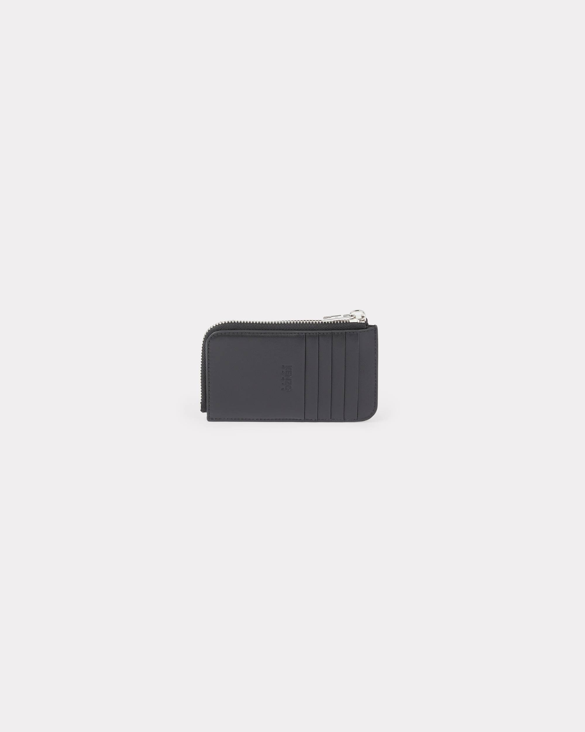 'KENZO Emboss' leather zipped cardholder - 2