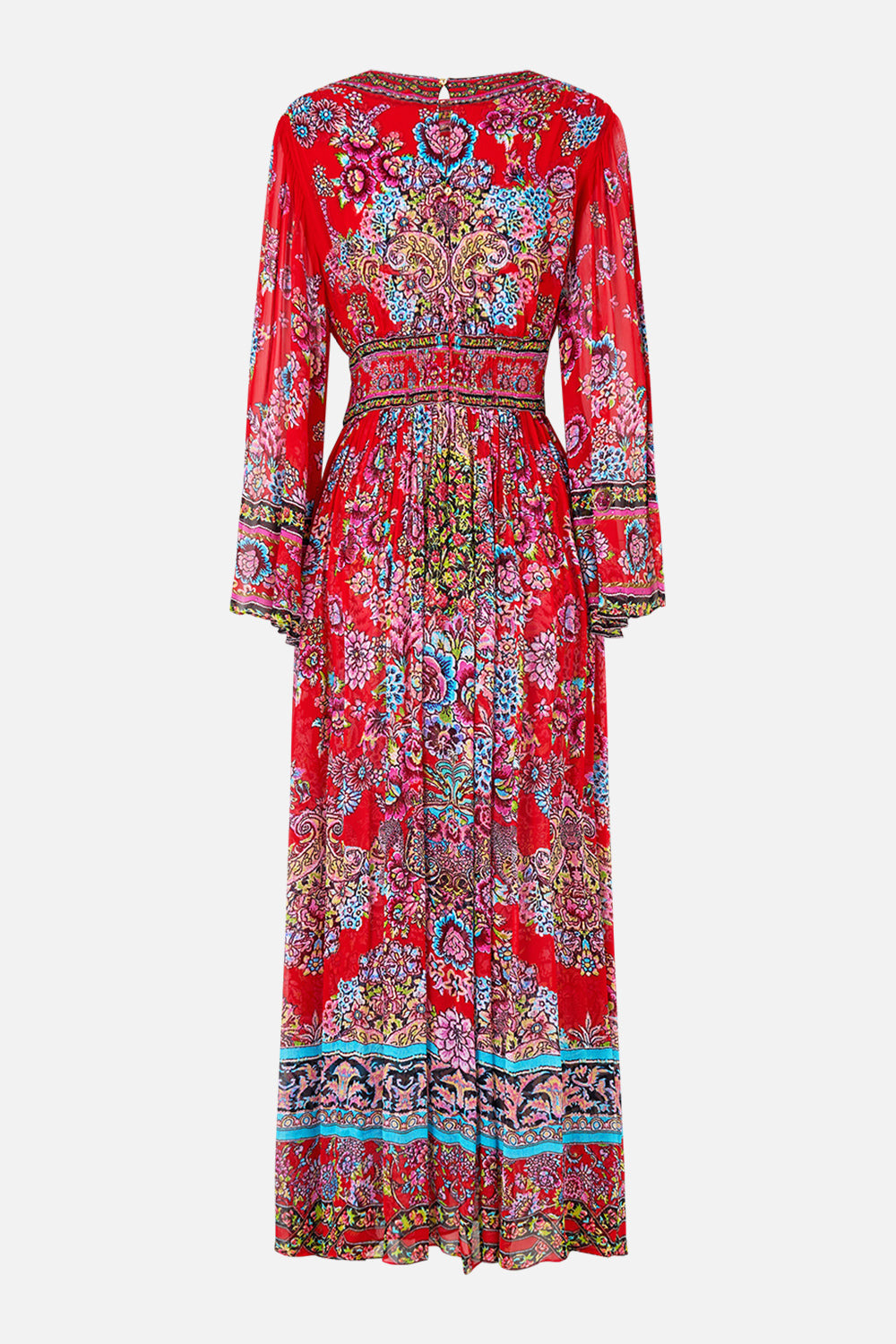 HARDWARE DETAIL LONG SLEEVE DRESS - 7