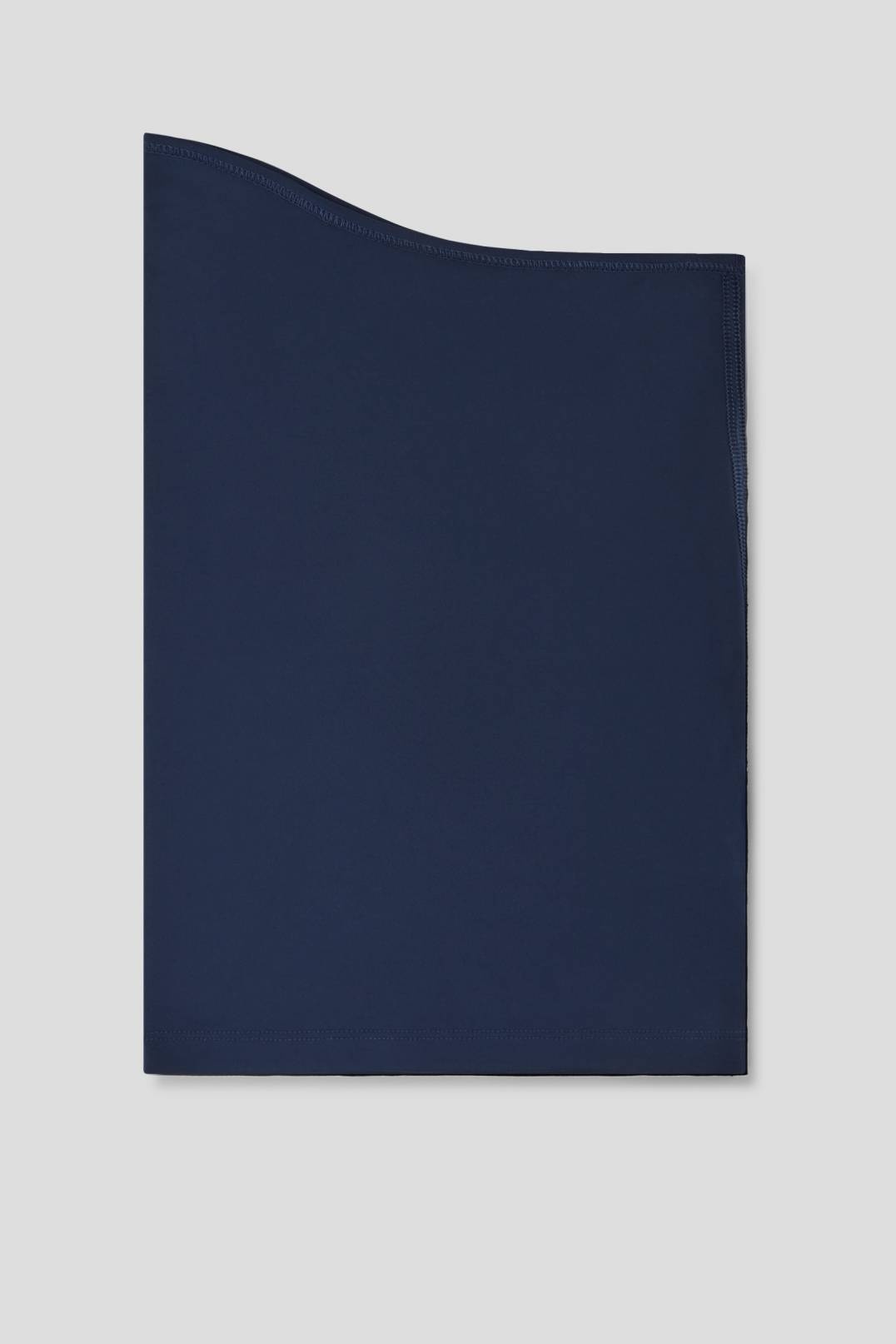 LOOP TUBULAR SCARF IN NAVY BLUE - 2