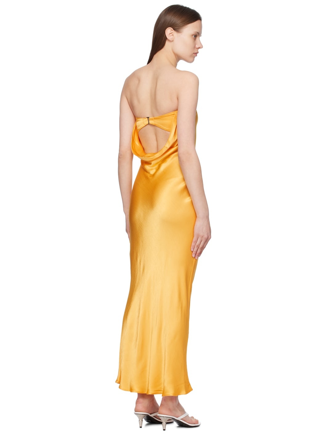 Orange Moon Dance Maxi Dress - 3