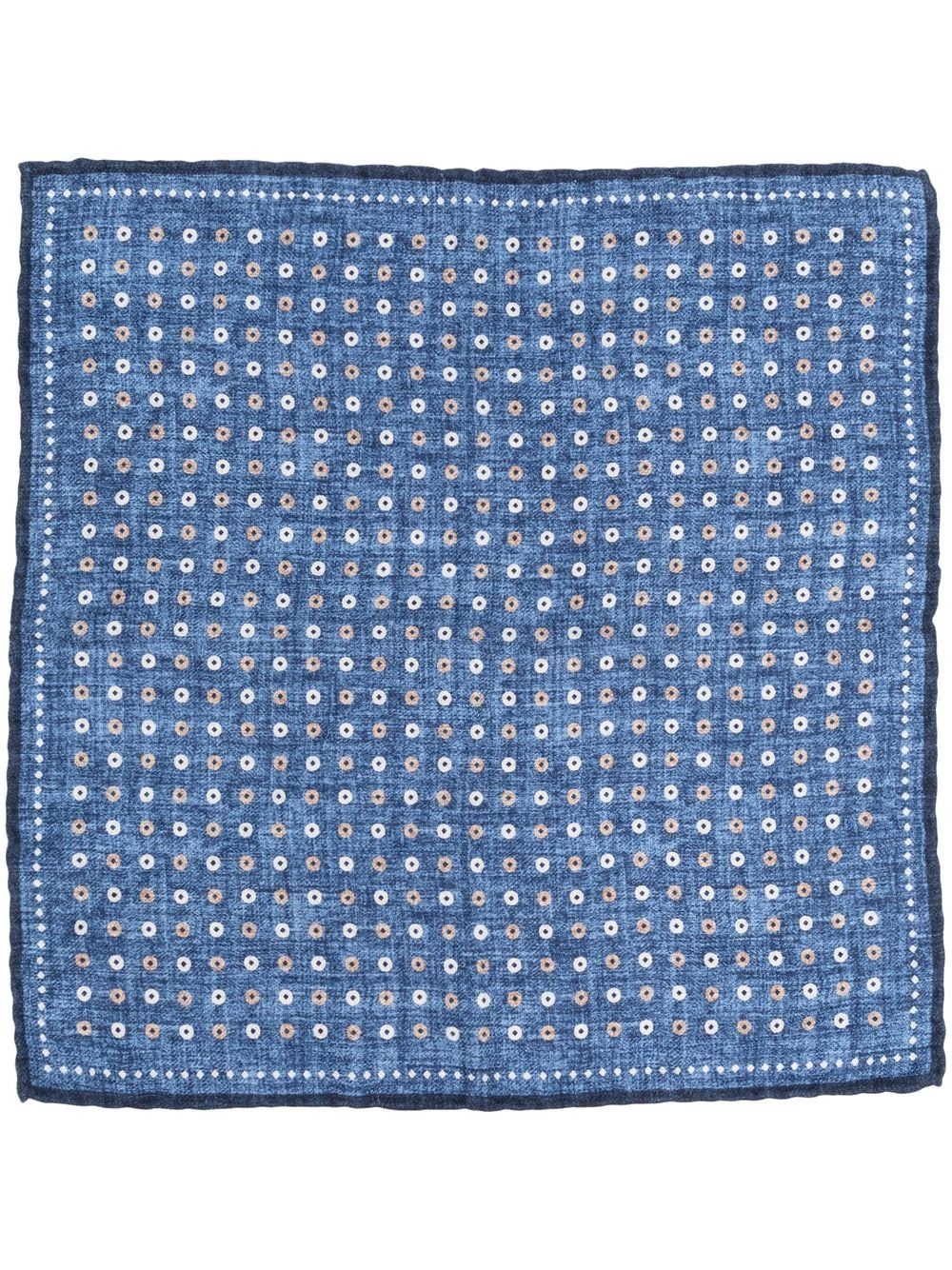 geometric-print pocket-square - 2