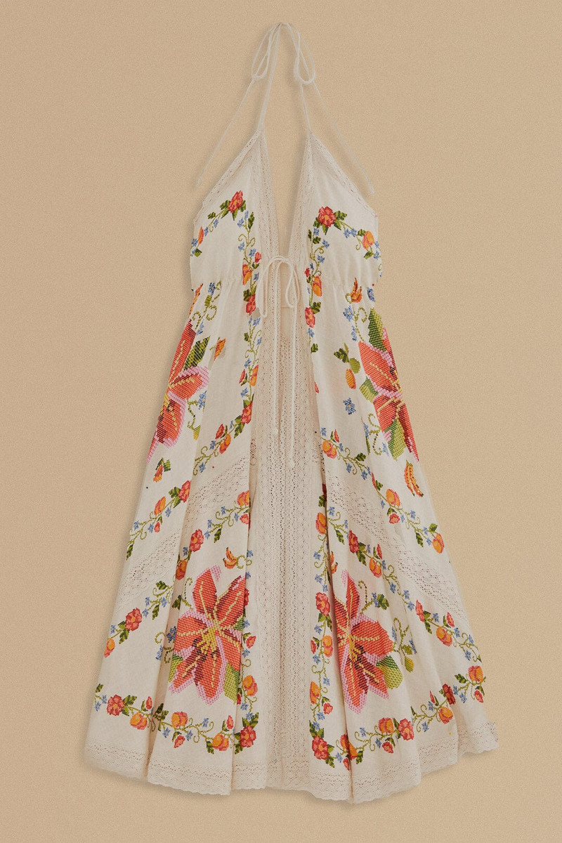 White Banana Vitamin Lace Cover Up 7