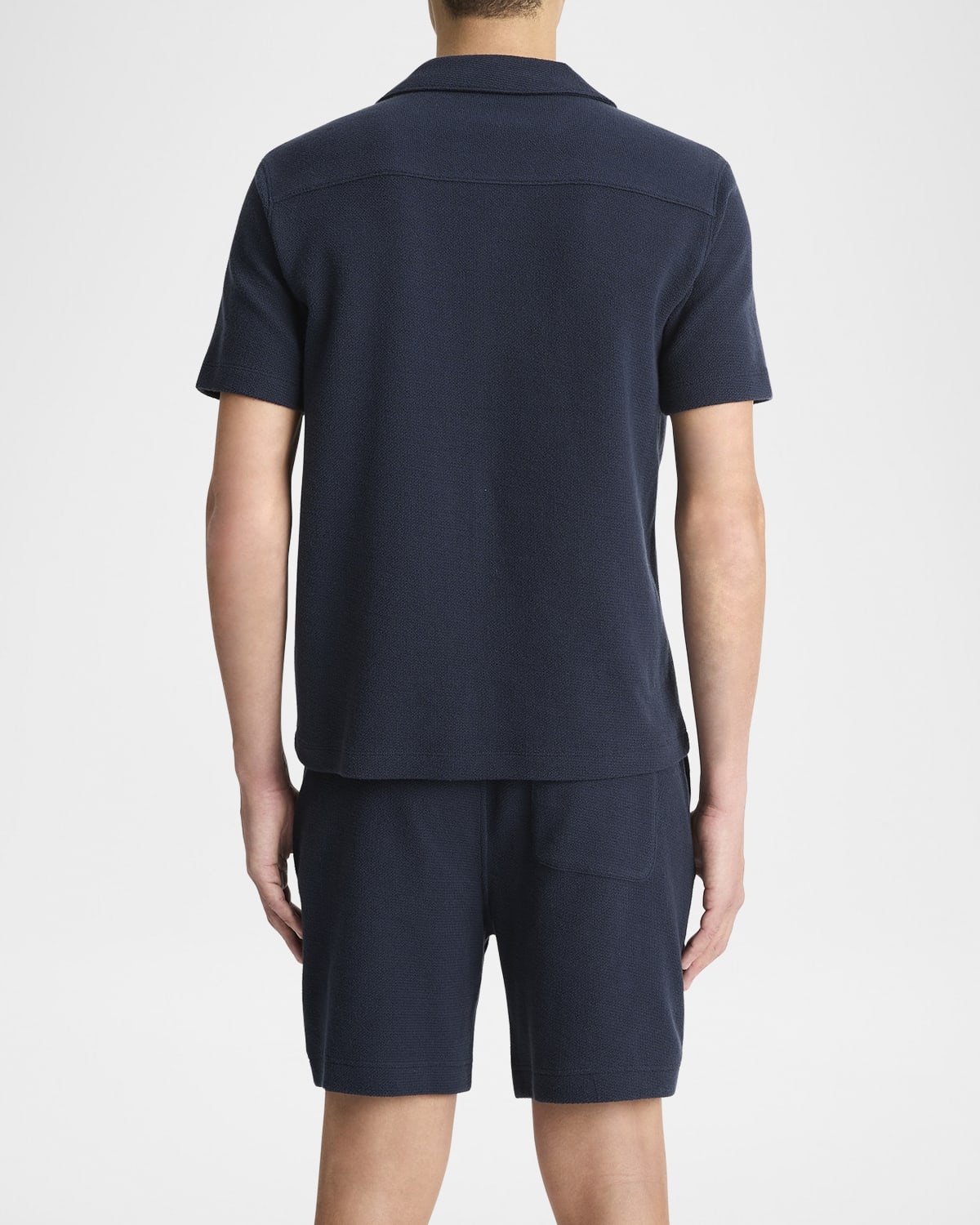Men's Stretch Boucle Camp Shirt - 3