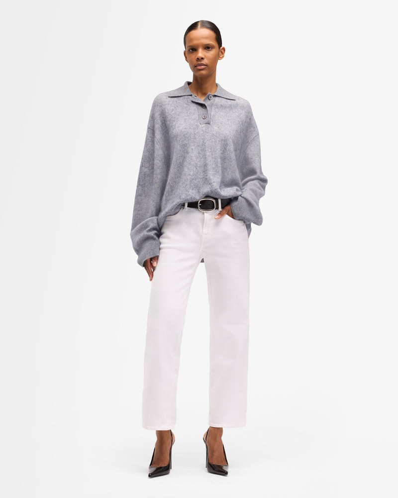 7 For All Mankind Luxe Vintage Calie Straight Ankle in Soleil outlook