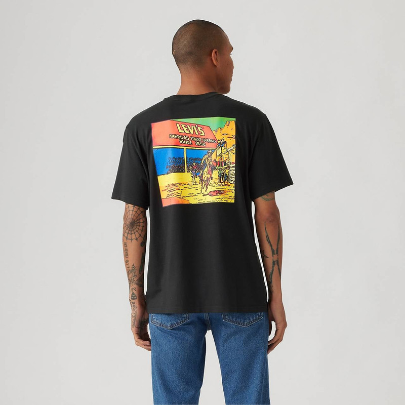 RELAXED FIT SHORT SLEEVE GRAPHIC T-SHIRT 3