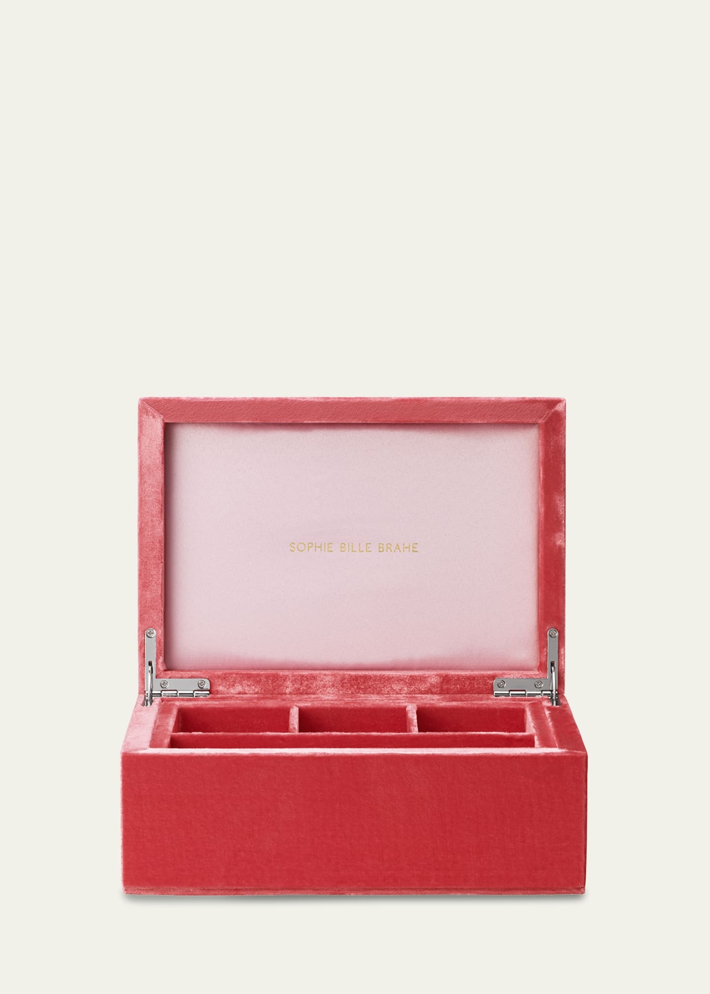 Tresor Grande Large Jewelry Box in Tulipe Rouge, 21cm - 2